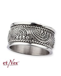 Breiter Edelstahlring Ornament - vergleichen und g&uuml;nstig kaufen